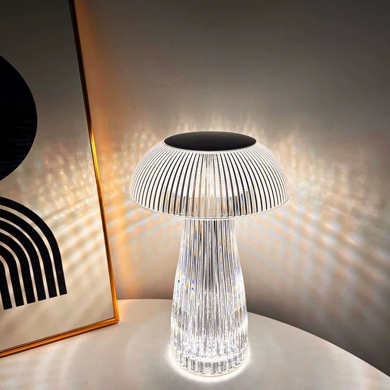Mushroom Bedroom Crystal Night Lamp - DormVibes