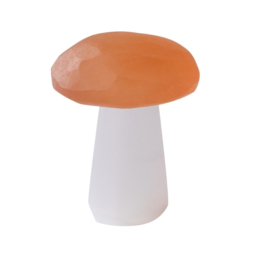 Mushroom Decor Natural Selenite Quartz Crystal - DormVibes