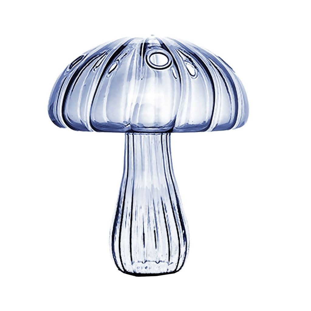 Mushroom Glass Plant Vase - DormVibes