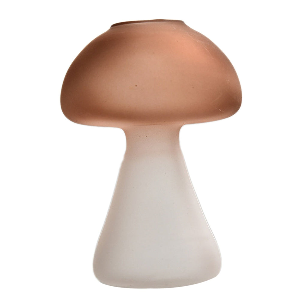 Mushroom Glass Plant Vase - DormVibes