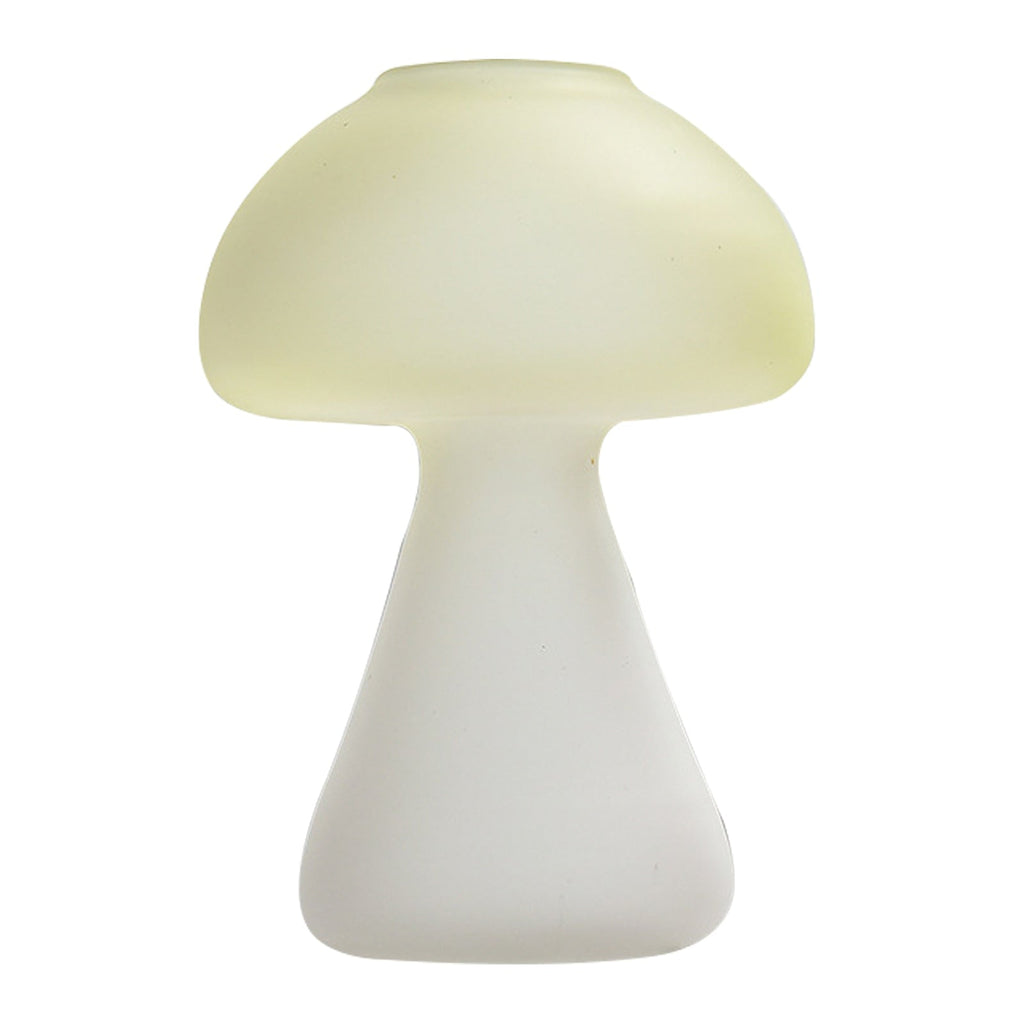 Mushroom Glass Plant Vase - DormVibes