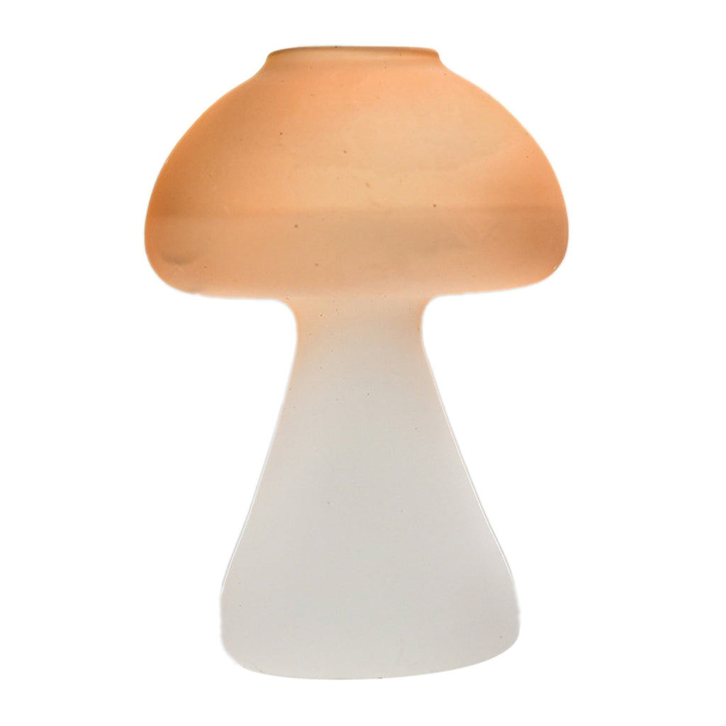 Mushroom Glass Plant Vase - DormVibes