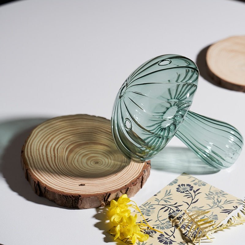 Mushroom Glass Vase Aromatherapy Bottle - DormVibes