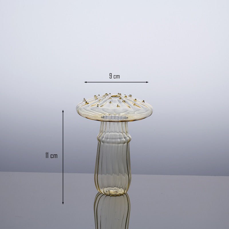 Mushroom Glass Vase Aromatherapy Bottle - DormVibes