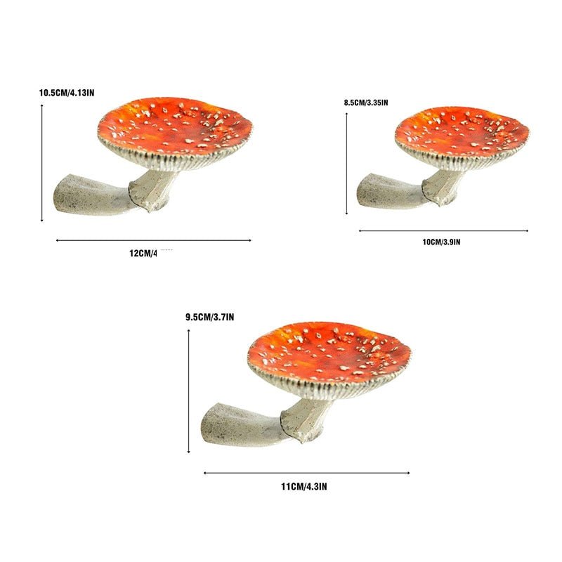 Mushroom Hanging Shelf Home Decor Floating Shelf - DormVibes