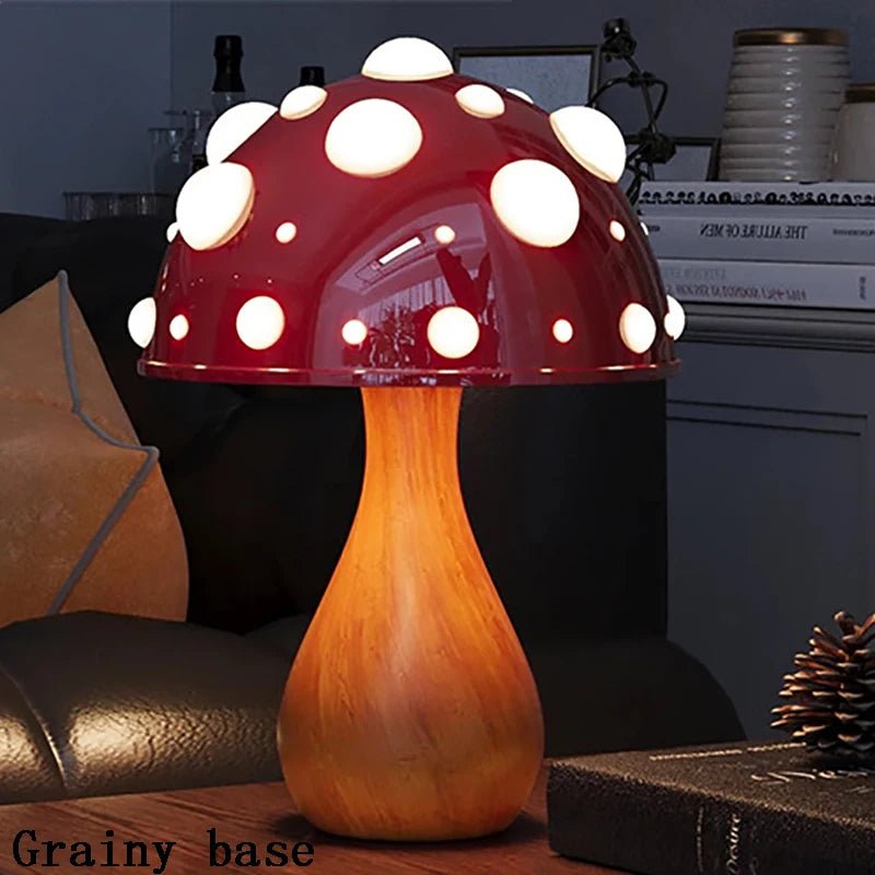 Mushroom lamp designer top