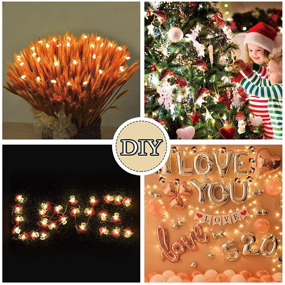 Mushroom String Light Fairy Lights - DormVibes