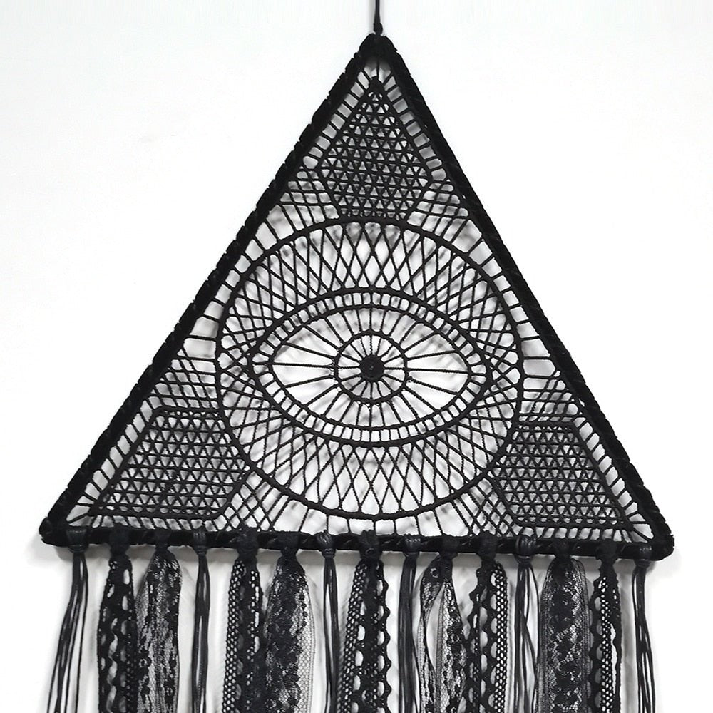 Mystical Eye Black Dreamcatcher - DormVibes