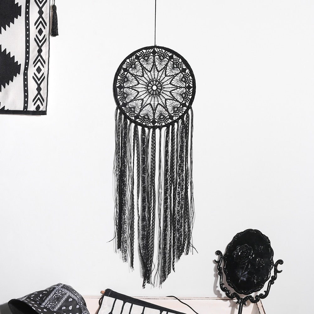 Mystical Eye Black Dreamcatcher - DormVibes