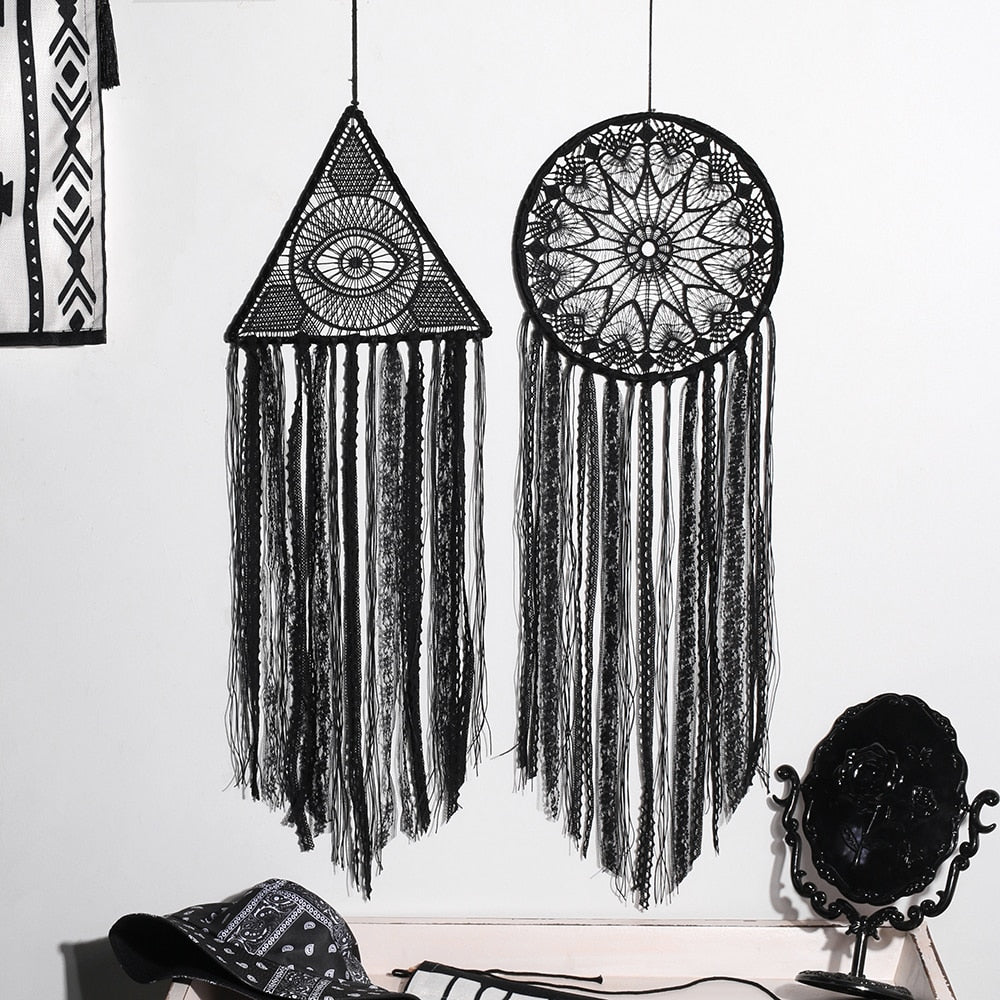 Mystical Eye Black Dreamcatcher - DormVibes