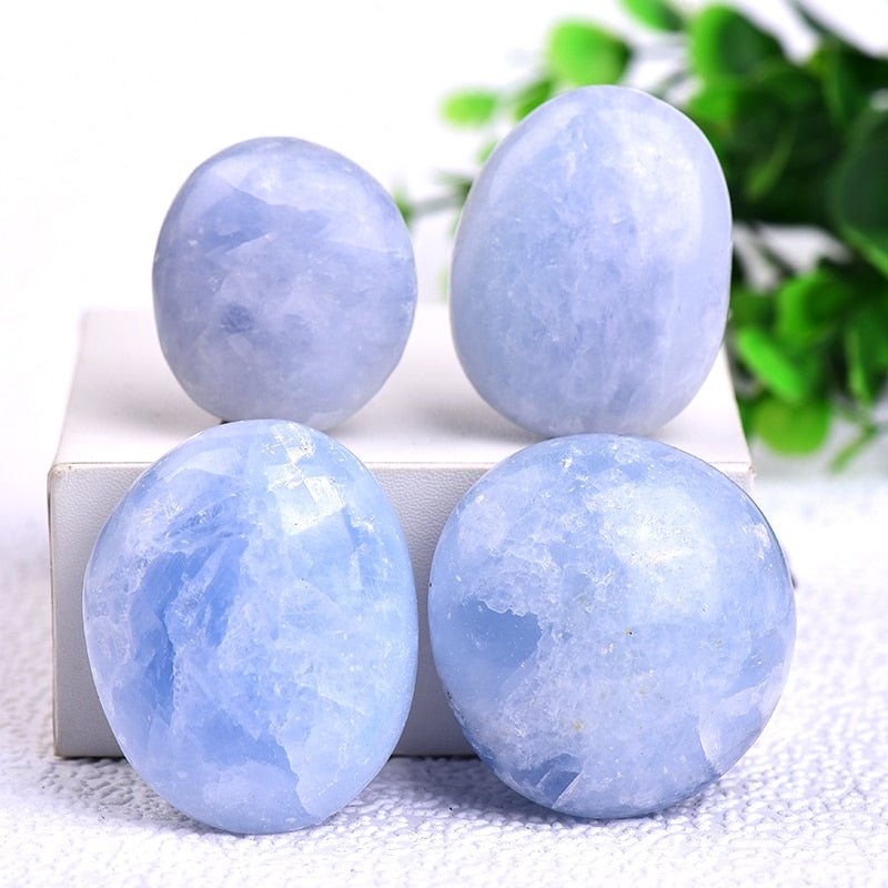 Natural Celestite - Blue Crystals - DormVibes