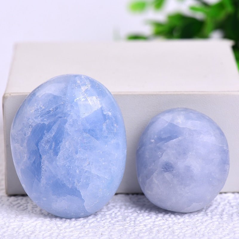 Natural Celestite - Blue Crystals - DormVibes