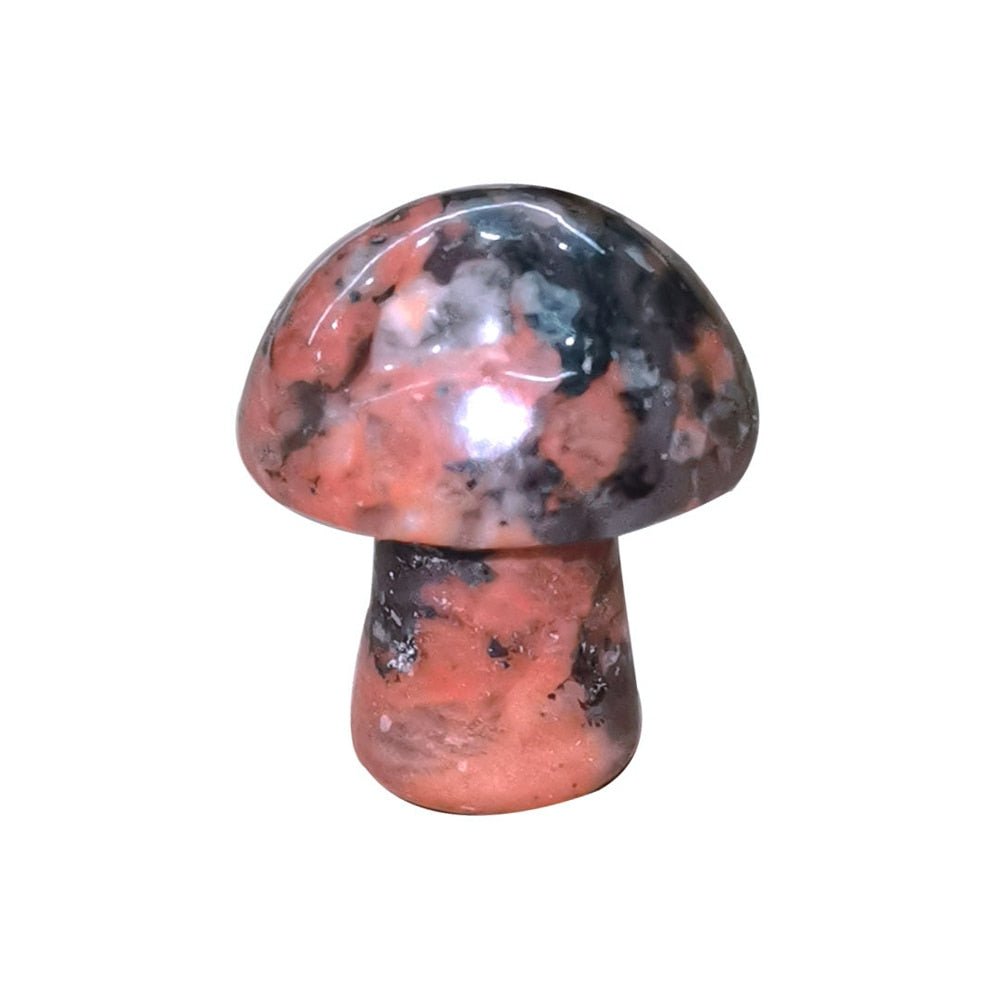 Natural Stone Quartz Healing Mushroom - DormVibes