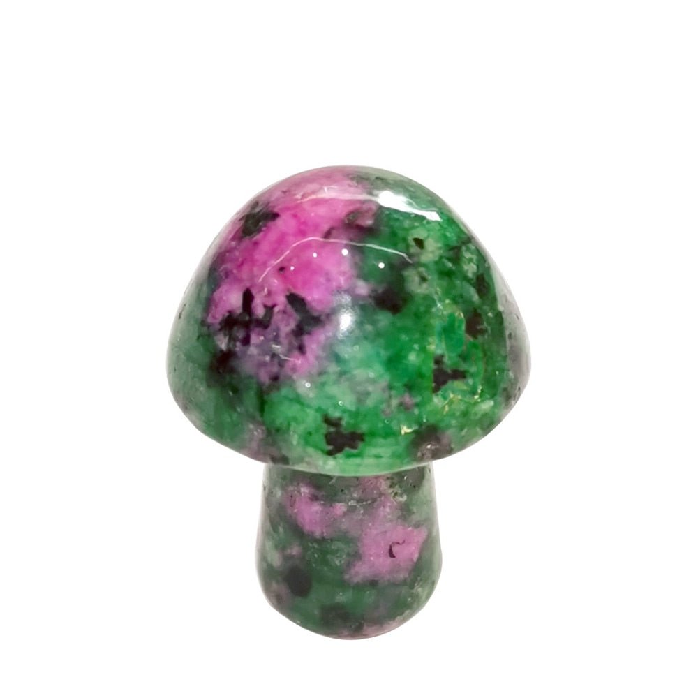 Natural Stone Quartz Healing Mushroom - DormVibes