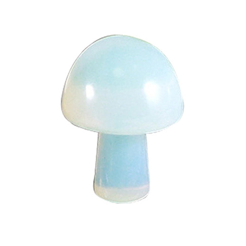 Natural Stone Quartz Healing Mushroom - DormVibes