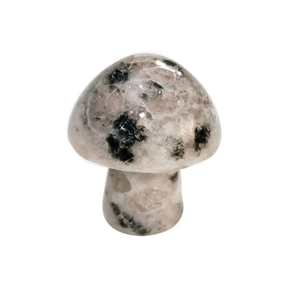 Natural Stone Quartz Healing Mushroom - DormVibes