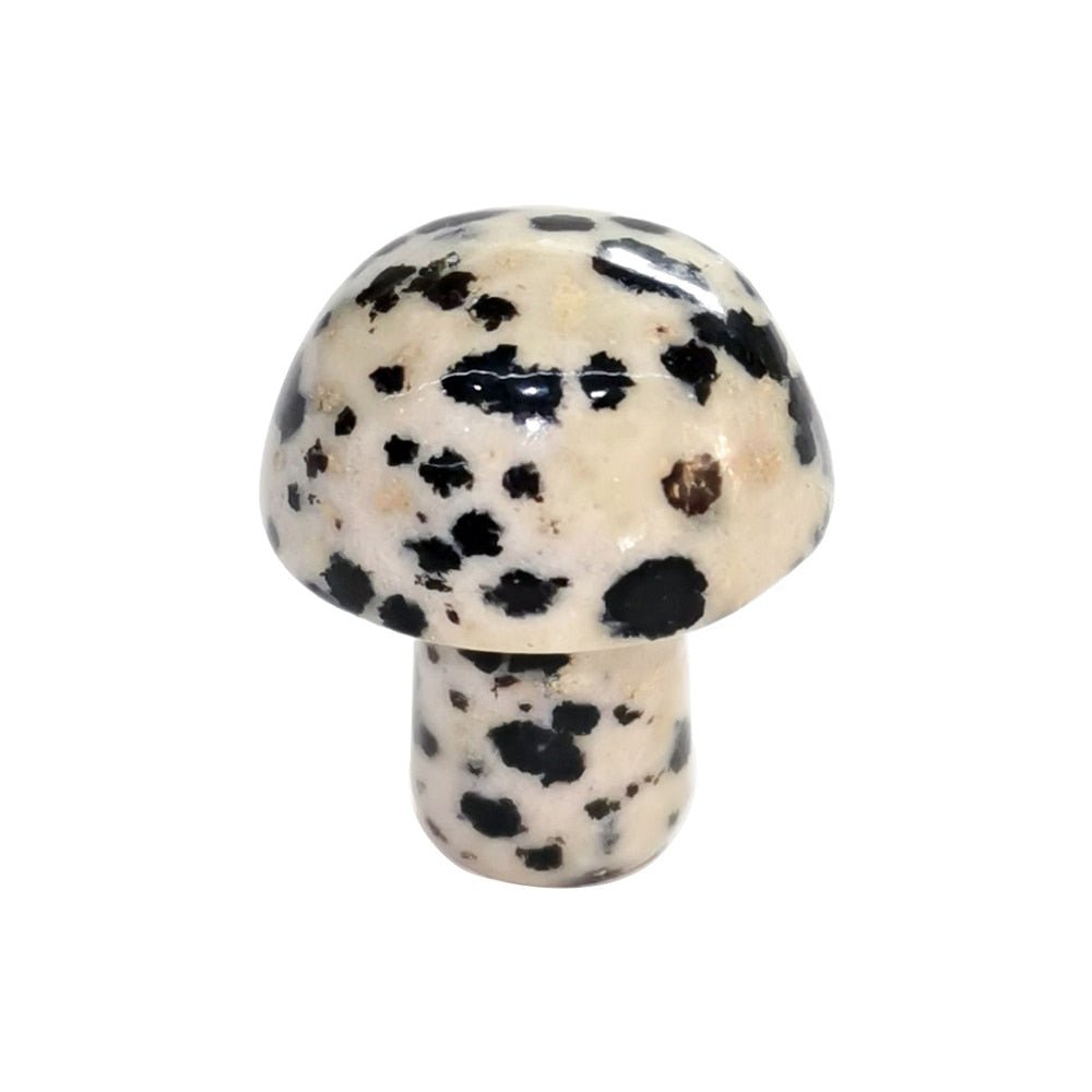 Natural Stone Quartz Healing Mushroom - DormVibes