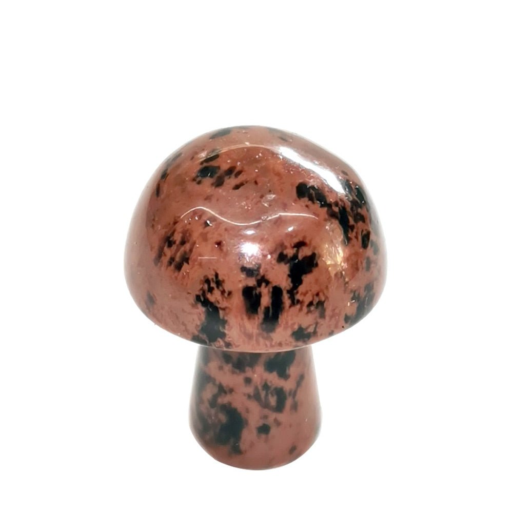 Natural Stone Quartz Healing Mushroom - DormVibes