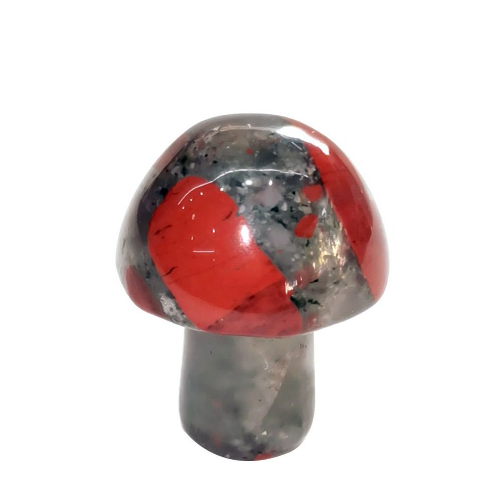 Natural Stone Quartz Healing Mushroom - DormVibes