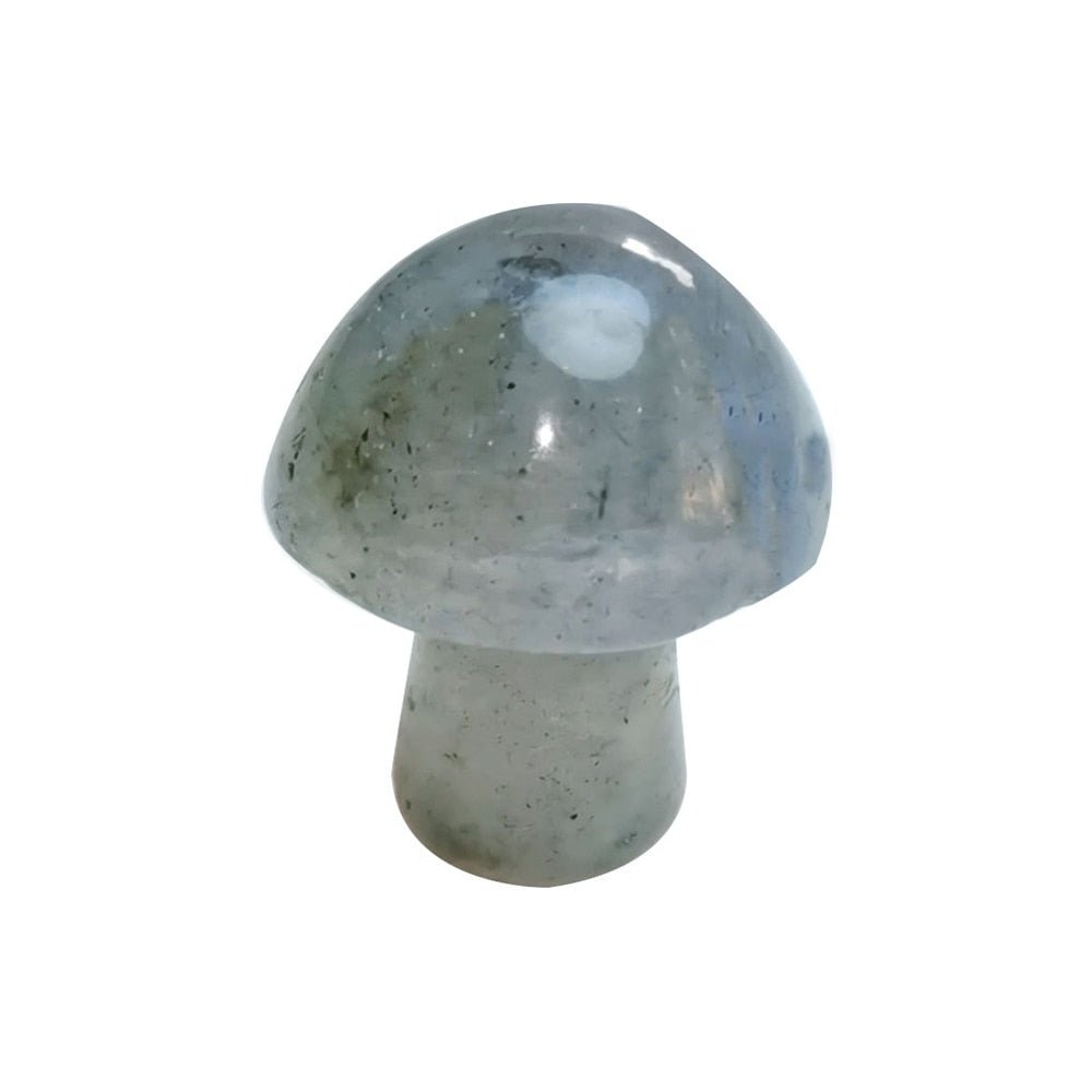 Natural Stone Quartz Healing Mushroom - DormVibes