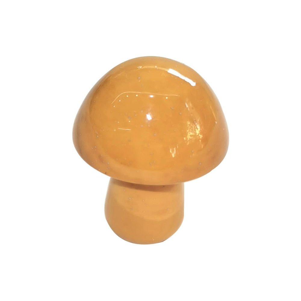 Natural Stone Quartz Healing Mushroom - DormVibes