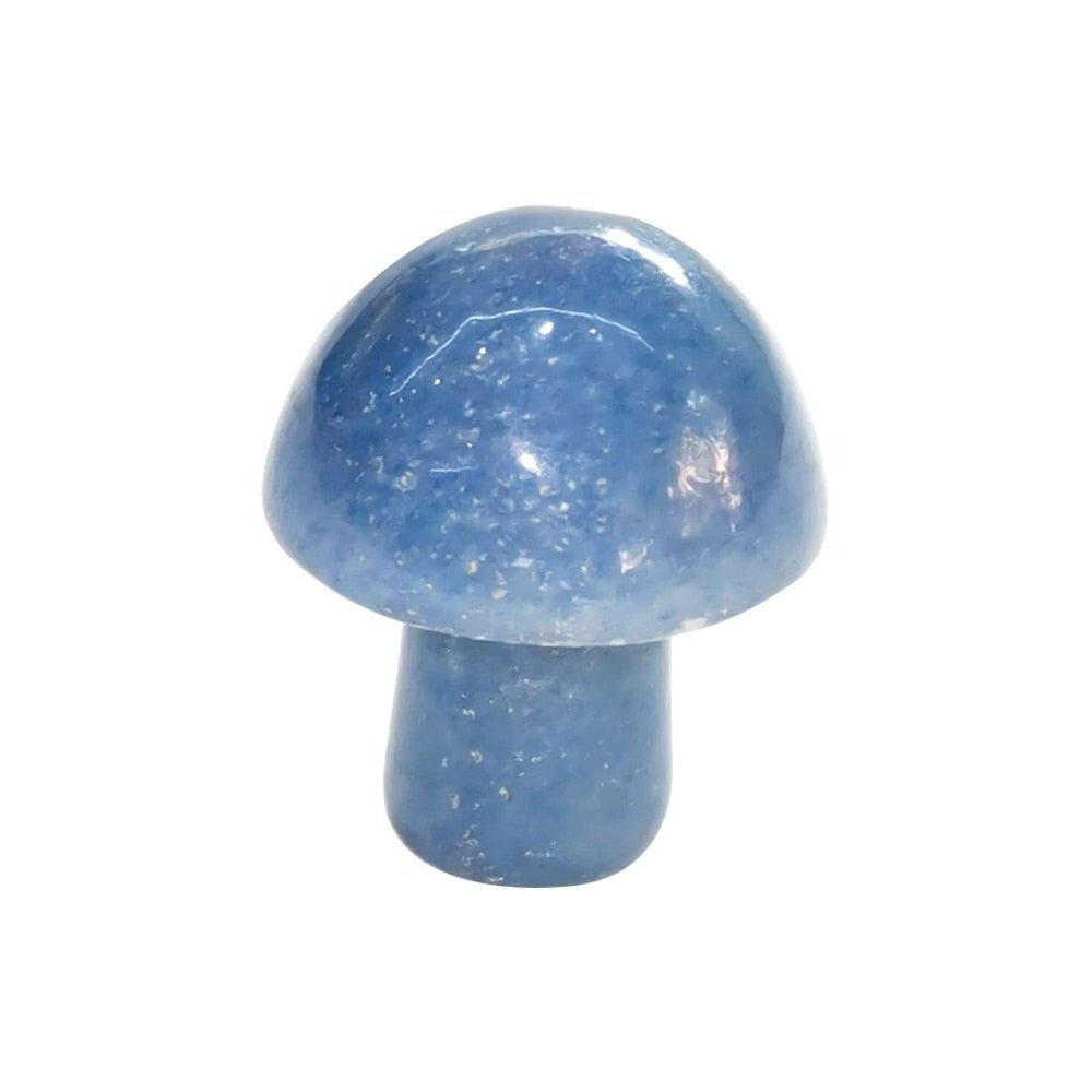 Natural Stone Quartz Healing Mushroom - DormVibes