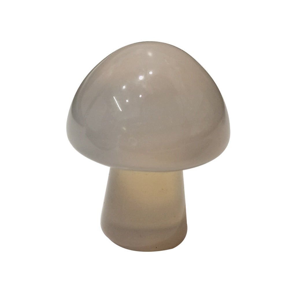 Natural Stone Quartz Healing Mushroom - DormVibes