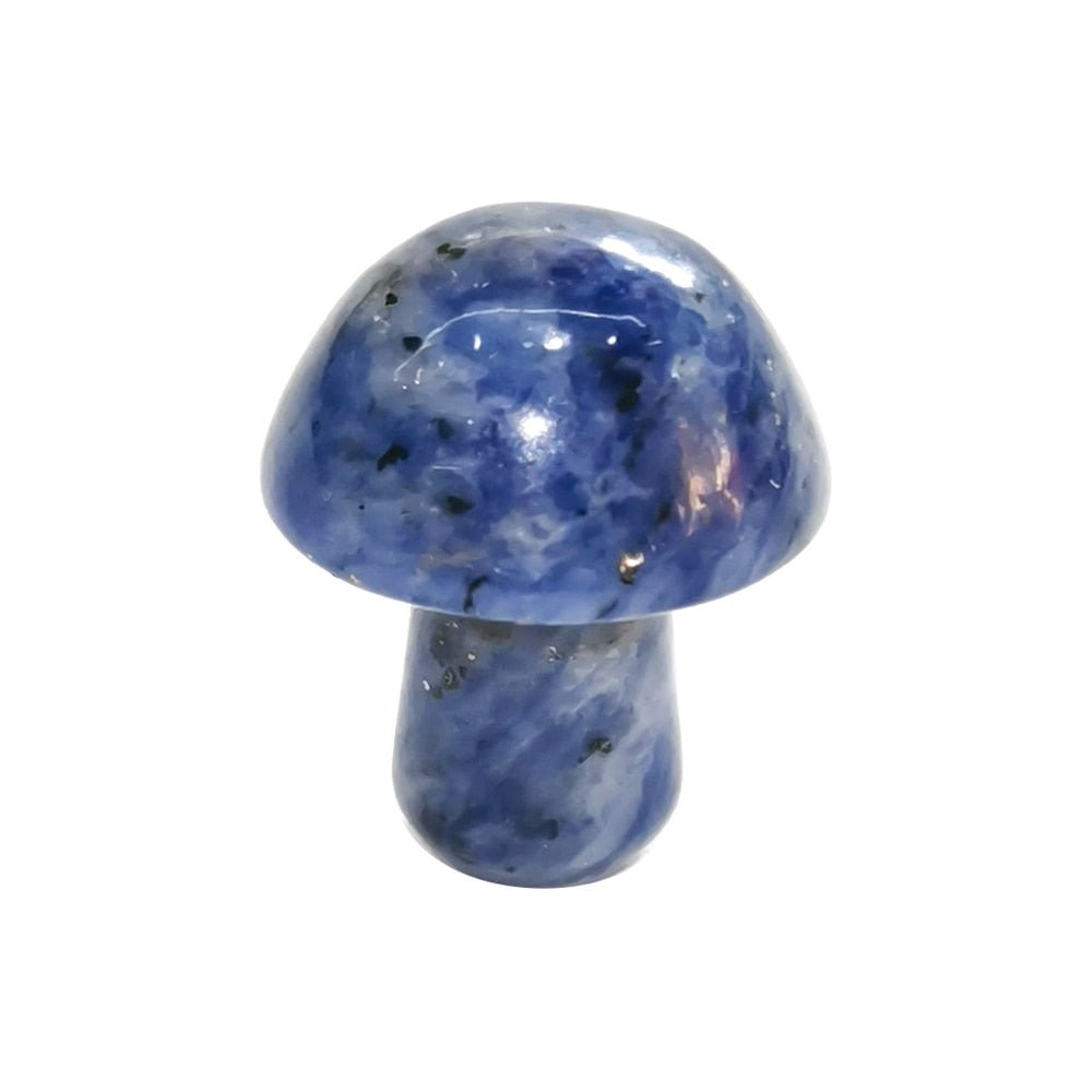 Natural Stone Quartz Healing Mushroom - DormVibes
