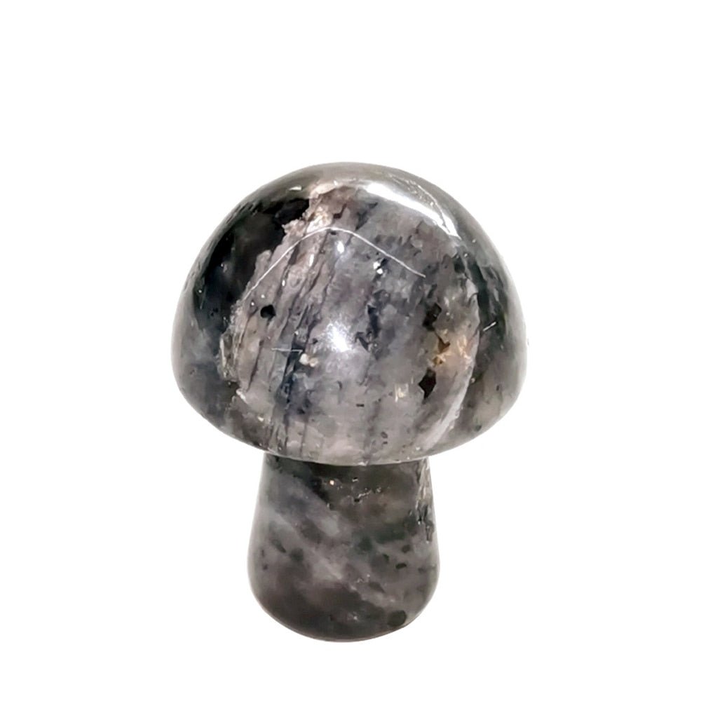 Natural Stone Quartz Healing Mushroom - DormVibes