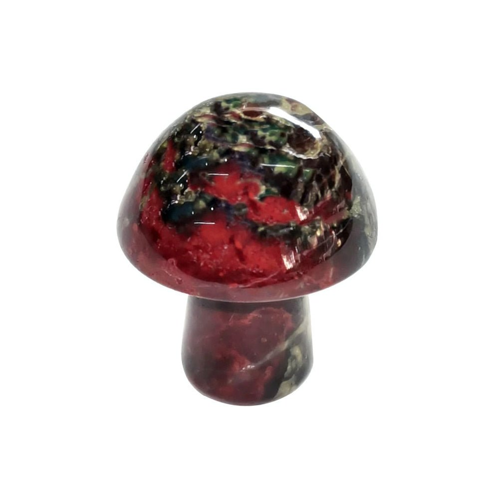 Natural Stone Quartz Healing Mushroom - DormVibes
