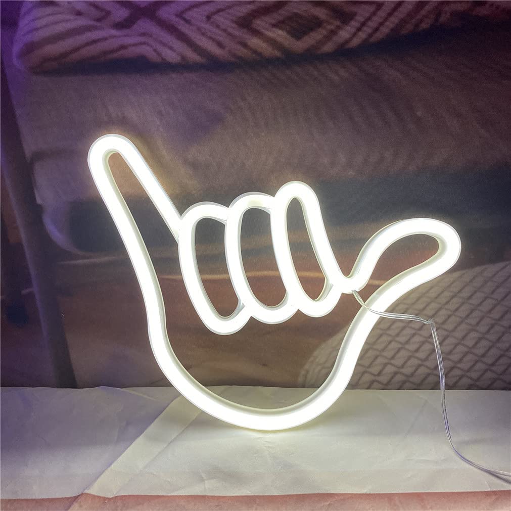 Neon Hang Loose Sign - DormVibes