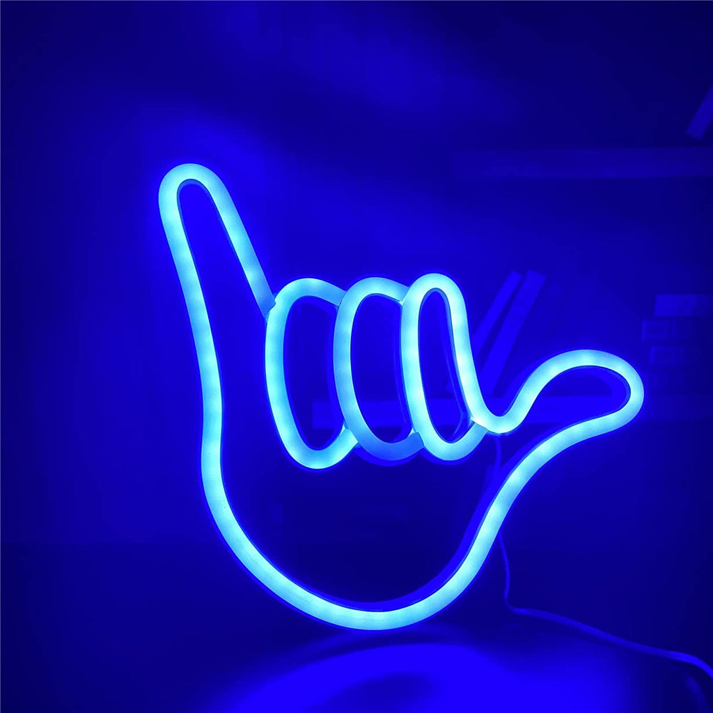Neon Hang Loose Sign - DormVibes