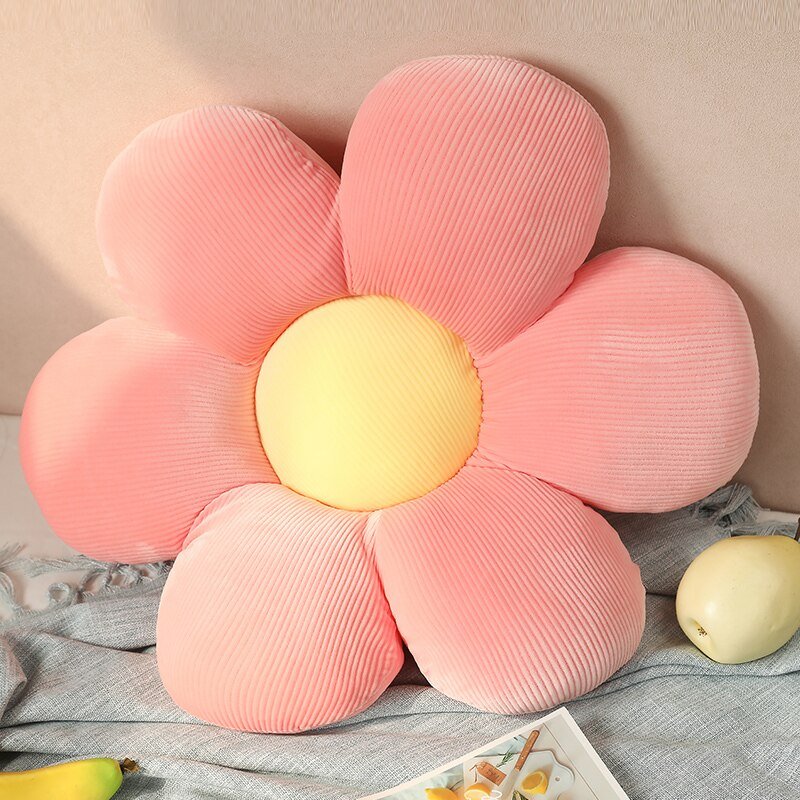 NEW Squishy Plush Plant Pillow - Soft and Adorable Flowers Seat Cushion for Chair Decoration - DormVibes