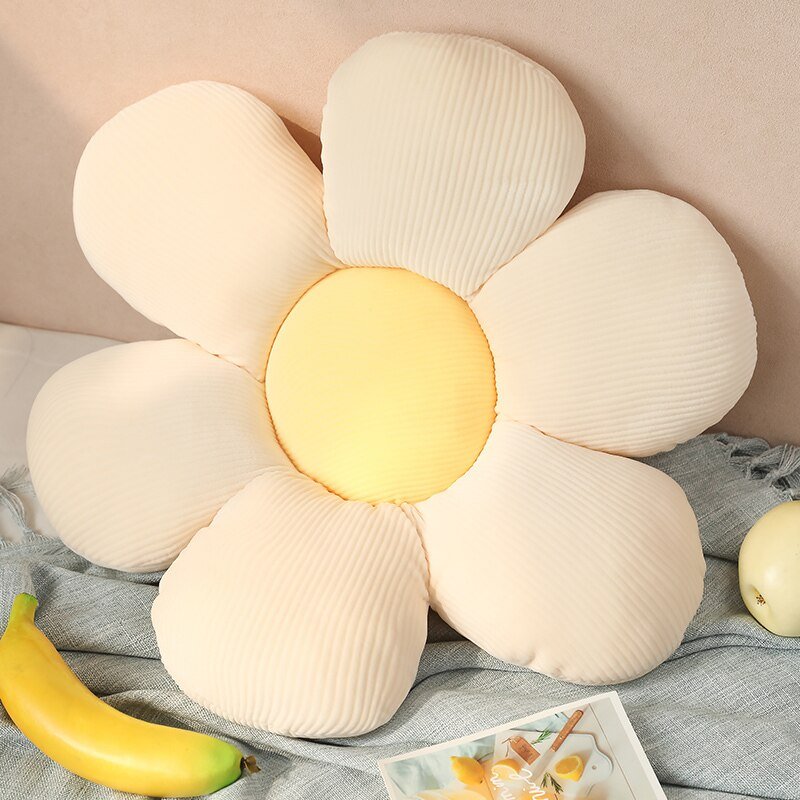 NEW Squishy Plush Plant Pillow - Soft and Adorable Flowers Seat Cushion for Chair Decoration - DormVibes