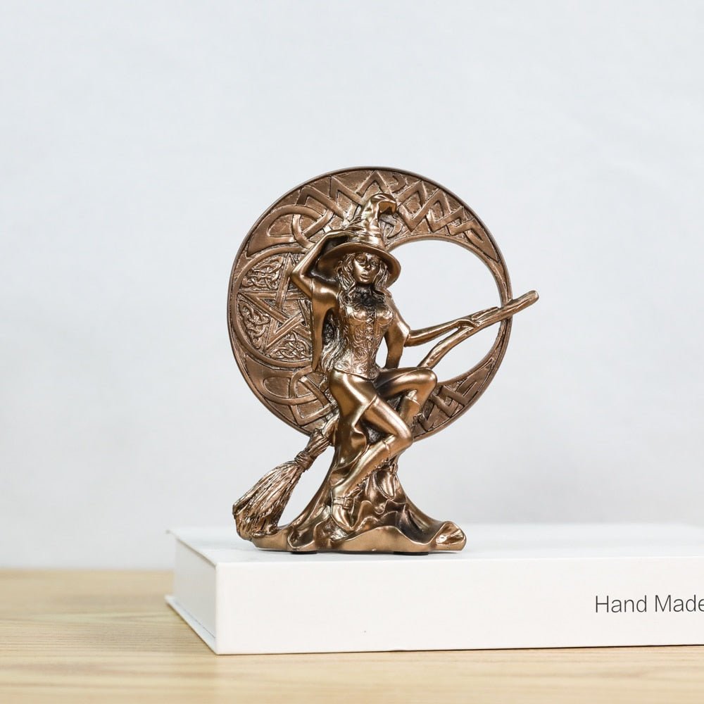 Nordic Retro Witch Desk Ornament - DormVibes