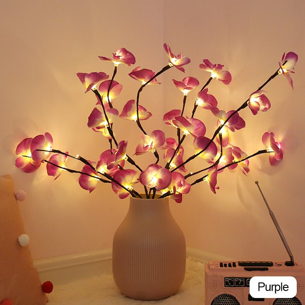 Orchid Bouquet String Lights - DormVibes
