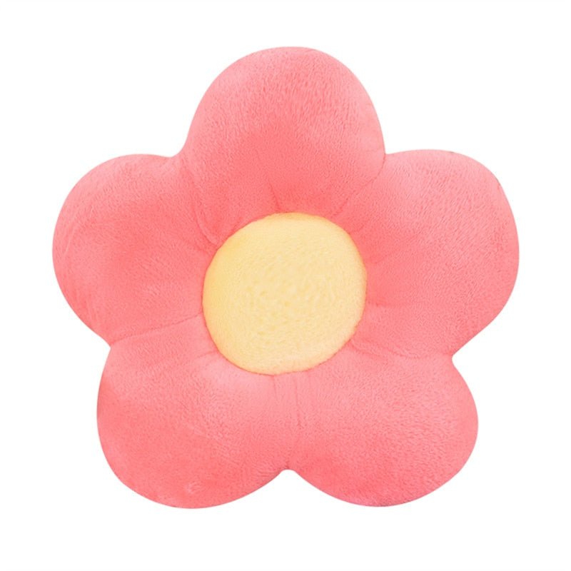 Pastel Flower Circular Shape Pillow - DormVibes