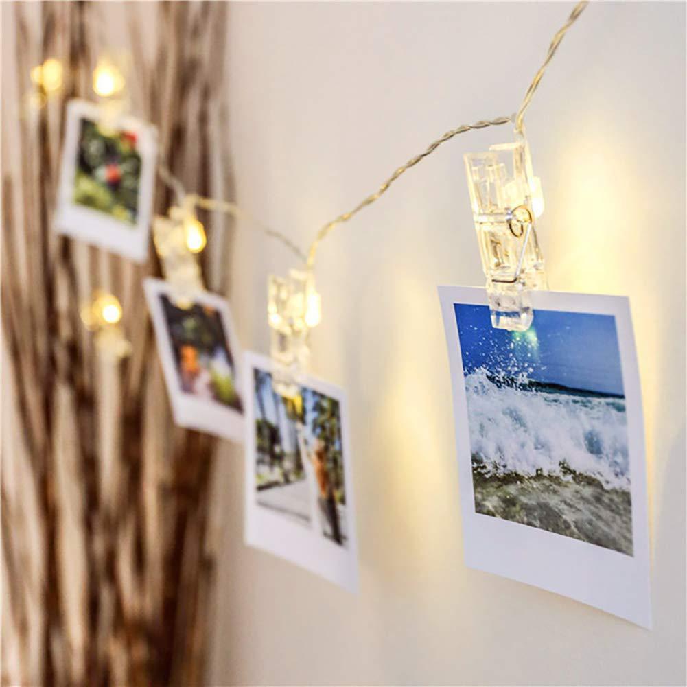 Photo Clips LED Fairy String Lights for Pictures – DormVibes