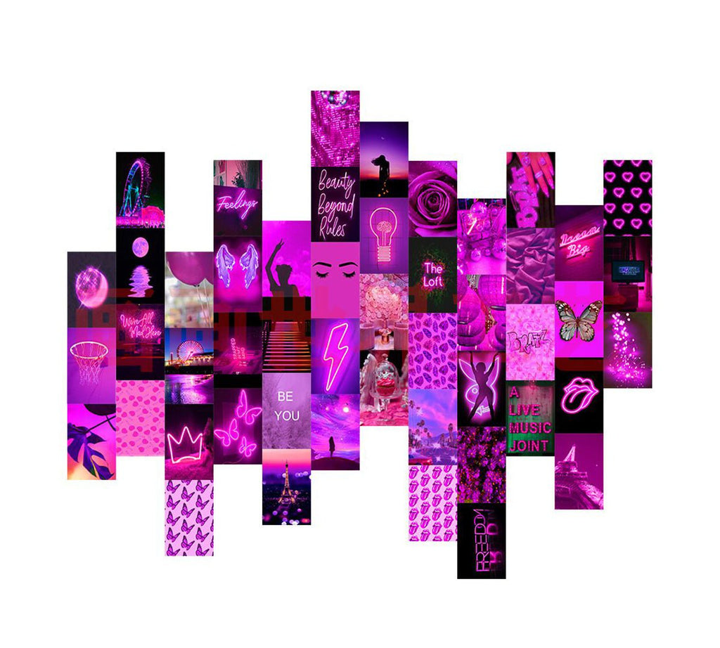 Pink Princess Collage Kit - DormVibes