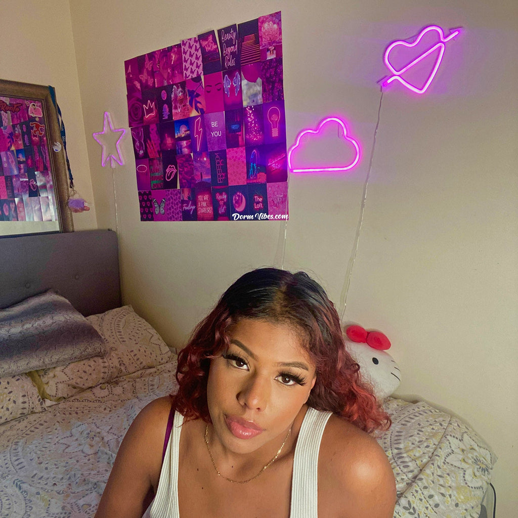 Pink Princess Collage Kit - DormVibes