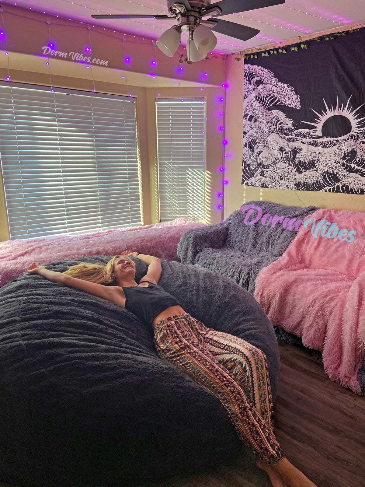 Pluffy™ Bean Bag - DormVibes