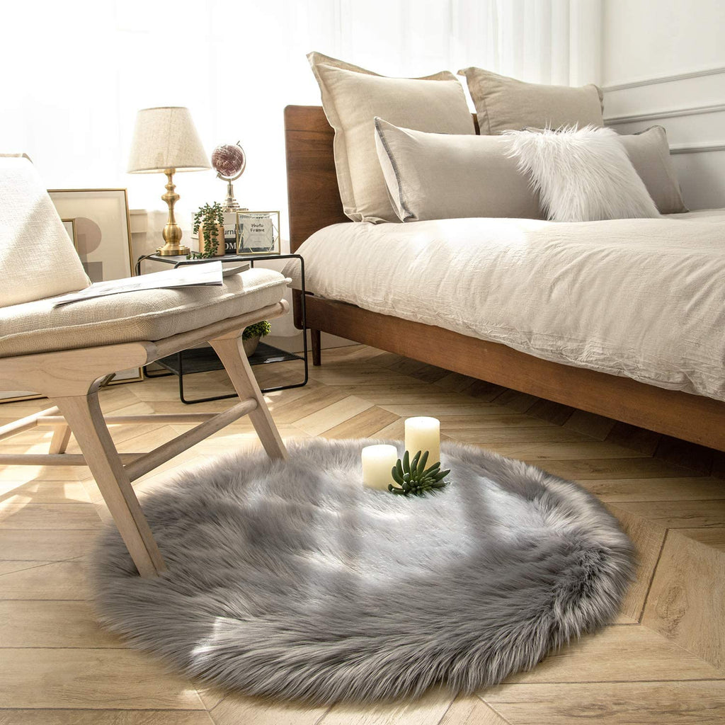 Pluffy™ Round Rugs - DormVibes