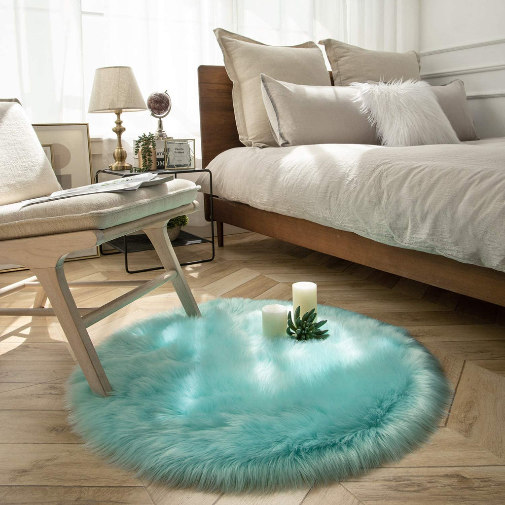 Pluffy™ Round Rugs - DormVibes