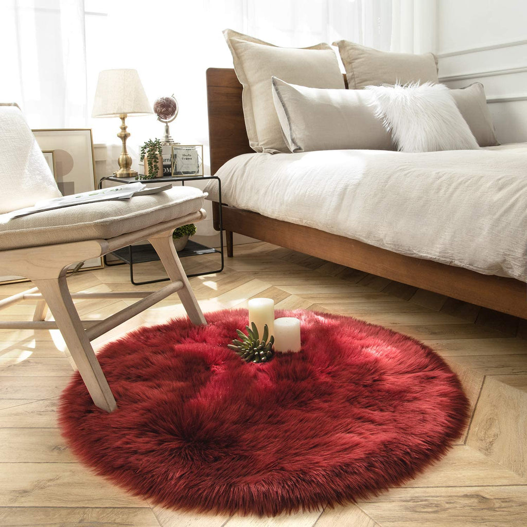 Pluffy™ Round Rugs - DormVibes