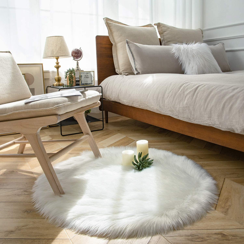 Pluffy™ Round Rugs - DormVibes