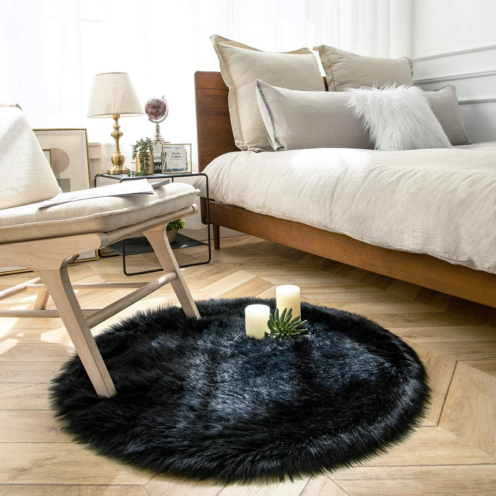 Pluffy™ Round Rugs - DormVibes