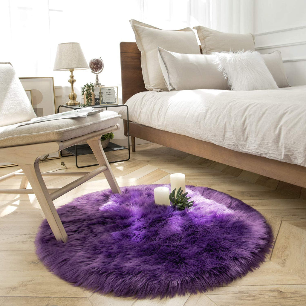 Pluffy™ Round Rugs - DormVibes