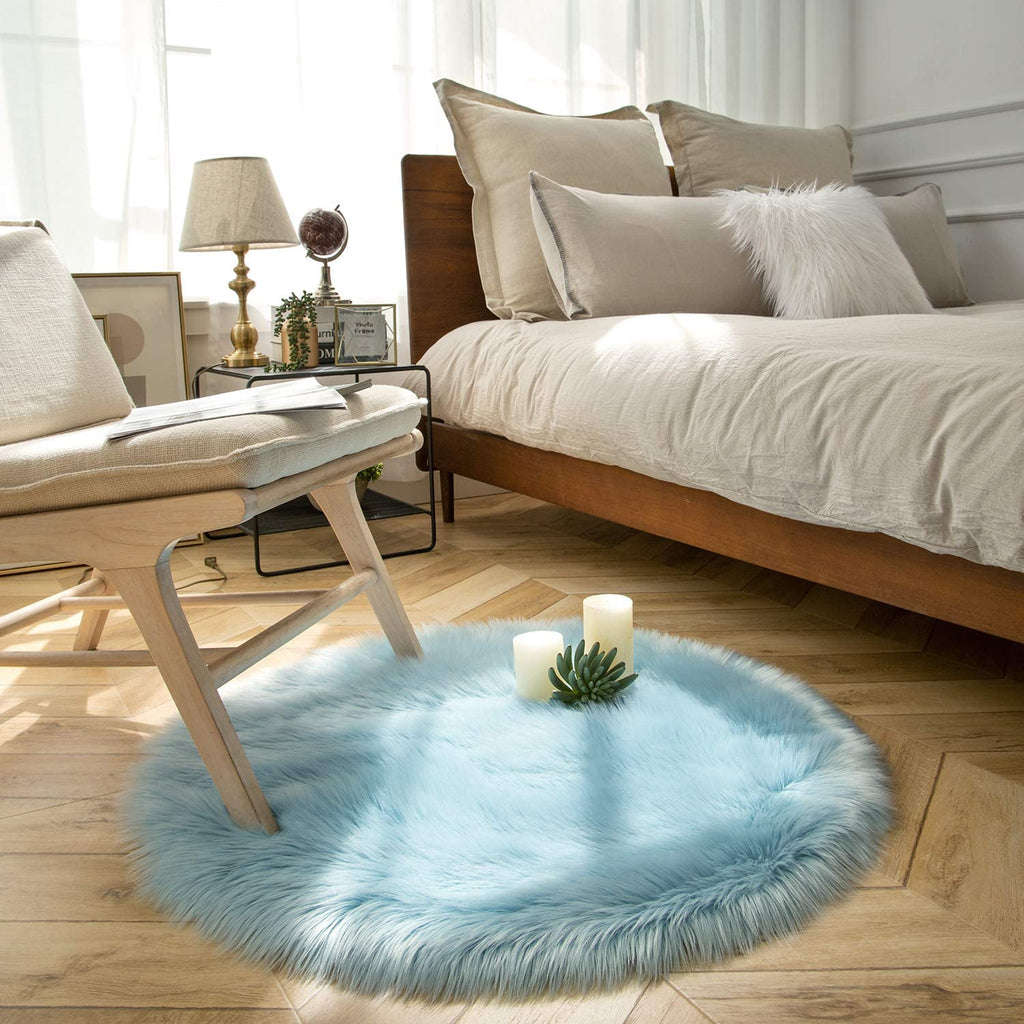 Pluffy™ Round Rugs - DormVibes