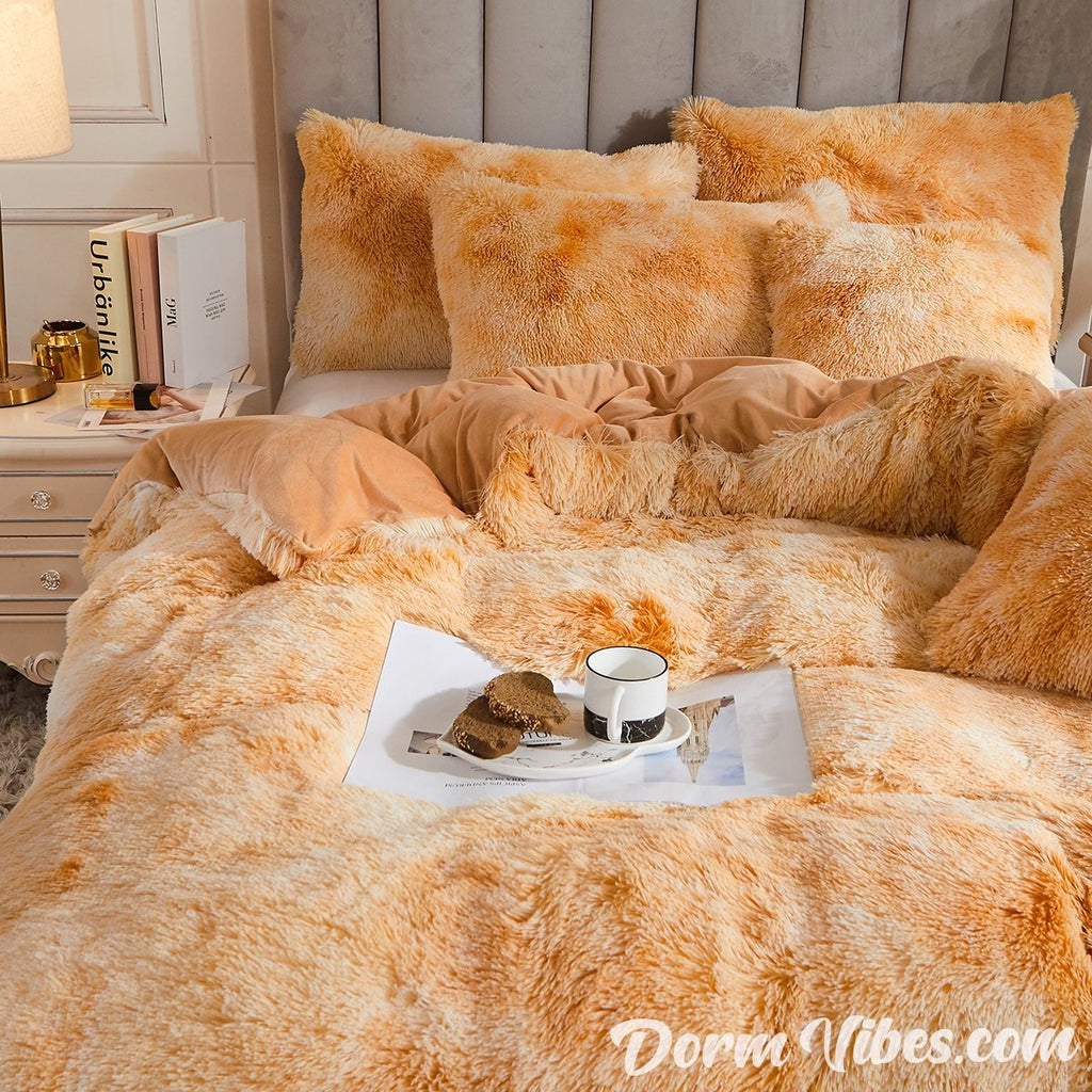 Pluffy® Tie-Dyed Bed Set - DormVibes