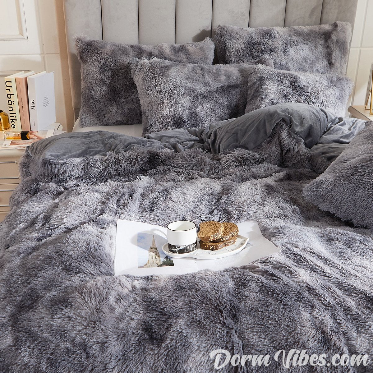 Fuzzy tie sales dye comforter